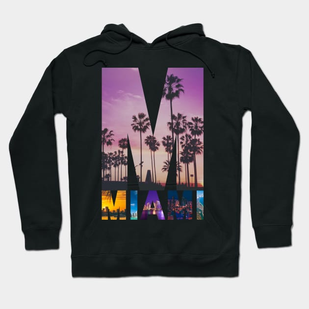 Miami View Hoodie by Meoipp